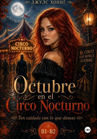 Обложка книги «Octubre en el circo nocturno: Ten cuidado con lo que deseas»