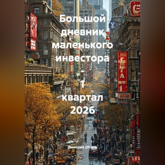 Обложка книги «Большой дневник маленького инвестора - 1 квартал 2026»