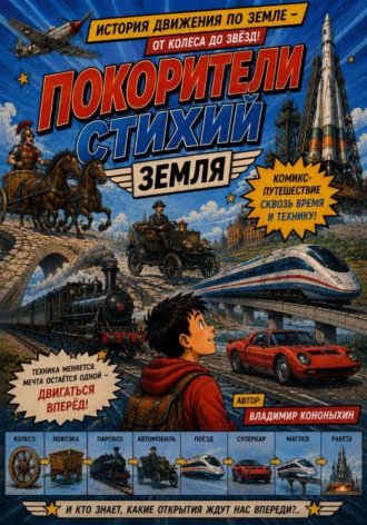Обложка книги «Покорители стихий - Земля»