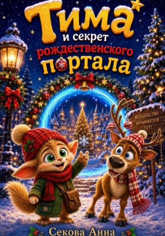 Обложка книги «Тима и секрет рождественского портала»