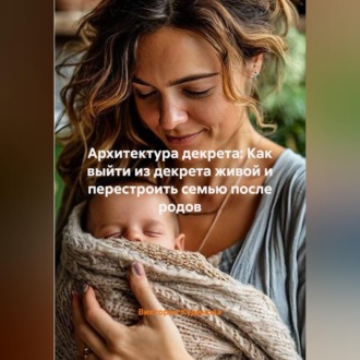 Обложка книги «Архитектура декрета: Как выйти из декрета живой и перестроить семью после родов»