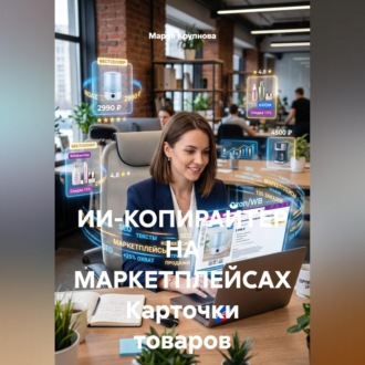 Обложка книги «ИИ-КОПИРАЙТЕР НА МАРКЕТПЛЕЙСАХ Карточки товаров»