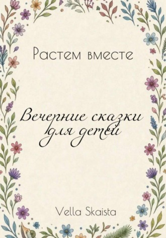 Обложка книги «Растем вместе . Вечерние сказки.»