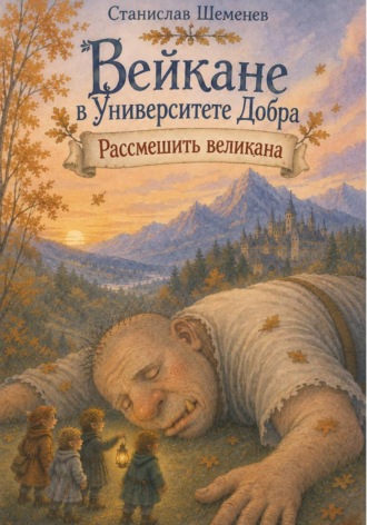 Обложка книги «Вейкане в Университете Добра. Рассмешить великана»