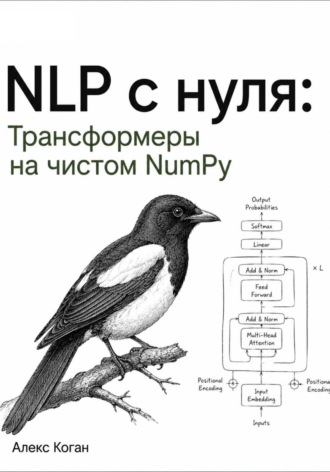 Обложка книги «NLP с нуля: Трансформеры на чистом NumPy»