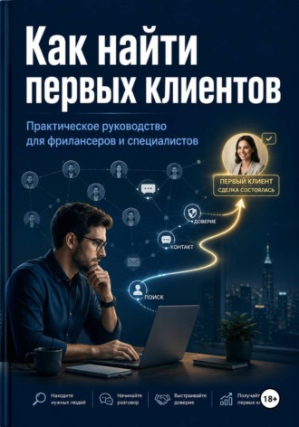 Обложка книги «Как найти первых клиентов»