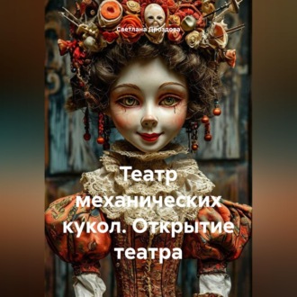 Обложка книги «Театр механических кукол. Открытие театра»