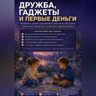 Обложка книги «Дружба, гаджеты и первые деньги»