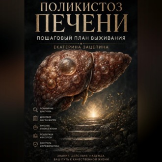 Обложка книги «Поликистоз печени. Пошаговый план выживания.»
