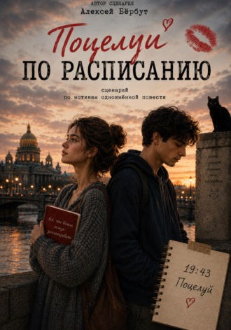 Обложка книги «Поцелуй по расписанию (Сценарий)»