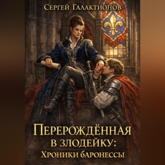 Обложка книги «Перерождённая в злодейку: Хроники баронессы»