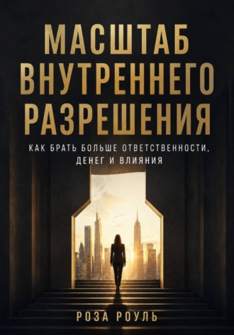 Обложка книги «Масштаб внутреннего разрешения. Как брать больше ответственности, денег и влияния»