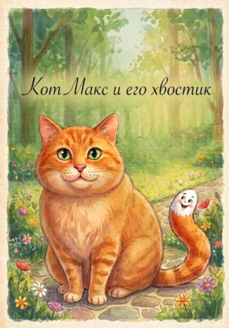 Обложка книги «Кот Макс и его хвостик»
