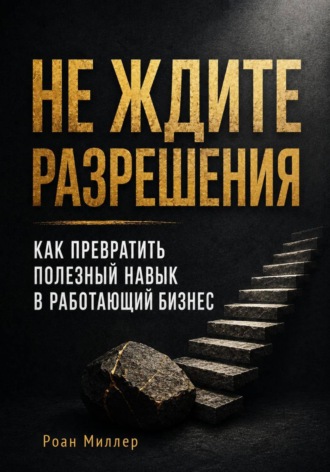 Обложка книги «Не ждите разрешения. Как превратить полезный навык в работающий бизнес»
