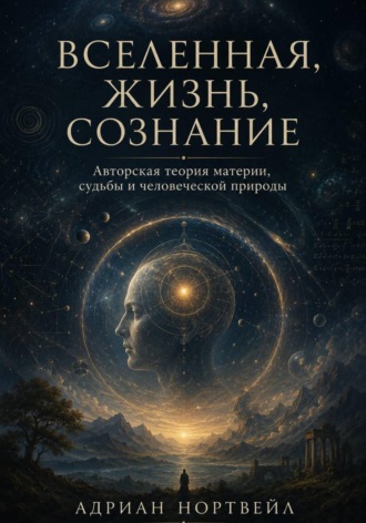 Обложка книги «Вселенная, жизнь, сознание. Авторская теория материи, судьбы и человеческой природы»