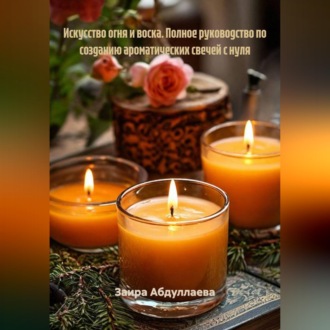 Обложка книги «Искусство огня и воска: Полное руководство по созданию ароматических свечей с нуля»