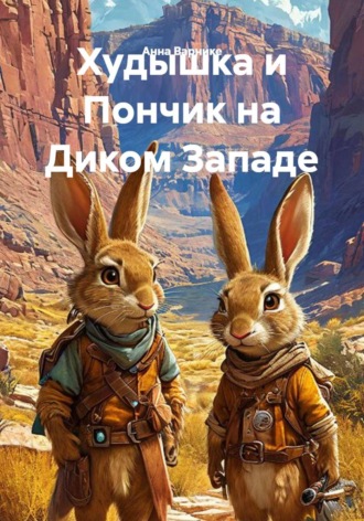 Обложка книги «Худышка и Пончик на Диком Западе»