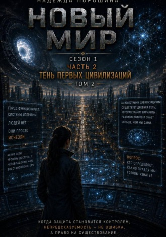Обложка книги «Новый мир. Сезон 1. Часть 2. Тень первых цивилизаций. Том 2»