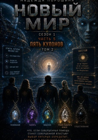 Обложка книги «НОВЫЙ МИР. Сезон 1. Часть 5. Пять кулонов. Том 2»
