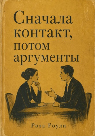 Обложка книги «Сначала контакт, потом аргументы»