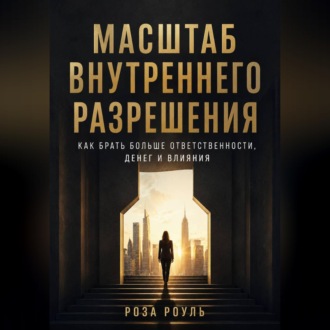 Обложка книги «Масштаб внутреннего разрешения. Как брать больше ответственности, денег и влияния»