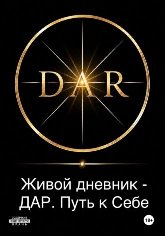 Обложка книги «Живой дневник - ДАР. Путь к Себе»