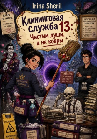Обложка книги «Клининговая служба 13: Чистим души, а не ковры»