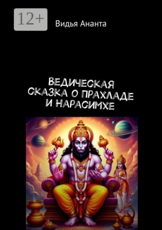 Обложка книги «Ведическая сказка о Прахладе и Нарасимхе»