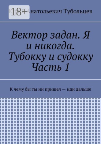 Обложка книги «Вектор задан. Я и никогда. Тубокку и судокку. Часть 1»