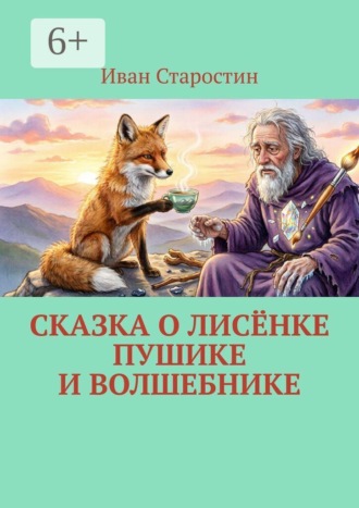 Обложка книги «Сказка о Лисёнке Пушике и Волшебнике»