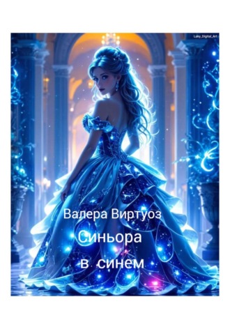Обложка книги «Синьора в синем»