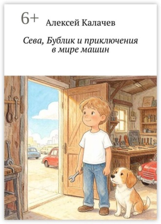 Обложка книги «Сева, Бублик и приключения в мире машин»
