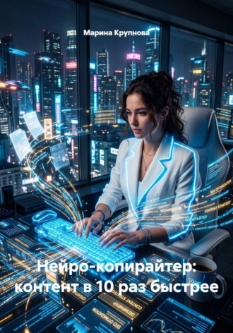Обложка книги «Нейро-копирайтер: контент в 10 раз быстрее»