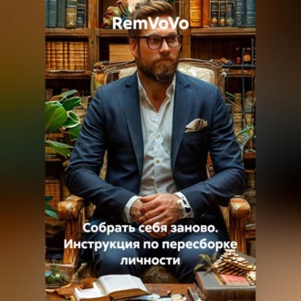 Обложка книги «Собрать себя заново. Инструкция по пересборке личности»