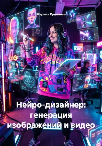 Обложка книги «Нейро-дизайнер: генерация изображений и видео»