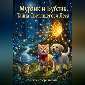 Обложка книги «Книга 3 — «Мурзик и Бублик. Секрет светящегося леса»»