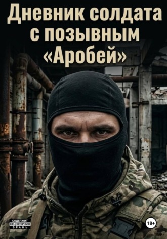 Обложка книги «Дневник солдата с позывным «Аробей»»