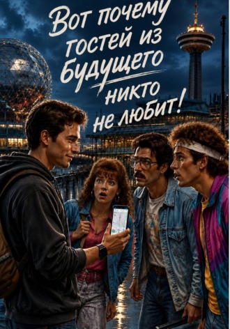 Обложка книги «Вот почему гостей из будущего никто не любит!»