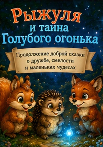 Обложка книги «Рыжуля и тайна Голубого огонька»