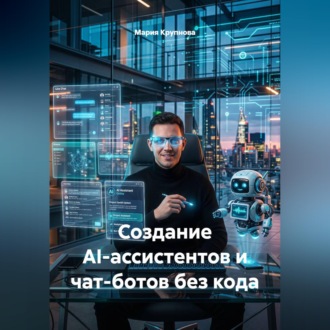 Обложка книги «Создание AI-ассистентов и чат-ботов без кода»