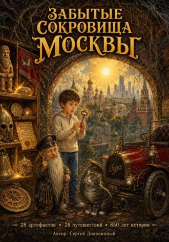 Обложка книги «Забытые сокровища Москвы»