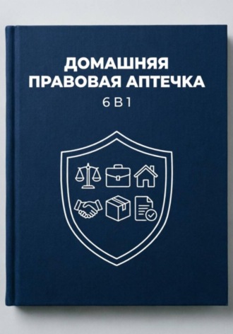 Обложка книги «ДОМАШНЯЯ ПРАВОВАЯ АПТЕЧКА»