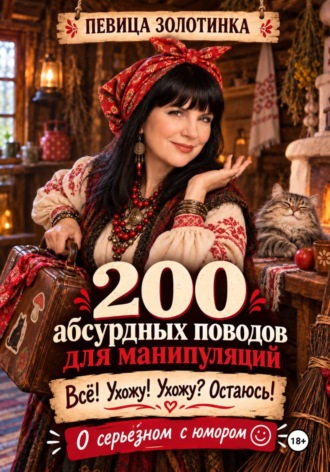 Обложка книги «200 абсурдных поводов для манипуляций»