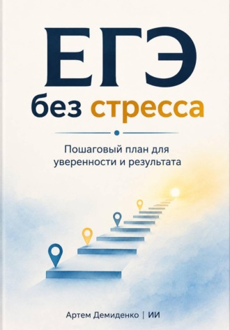 Обложка книги «ЕГЭ без стресса: Пошаговый план для уверенности и результата»