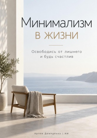 Обложка книги «Минимализм в жизни: Освободись от лишнего и будь счастлив»
