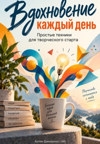 Обложка книги «Вдохновение каждый день: Простые техники для творческого старта»