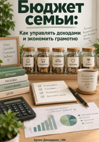 Обложка книги «Бюджет семьи: Как управлять доходами и экономить грамотно»