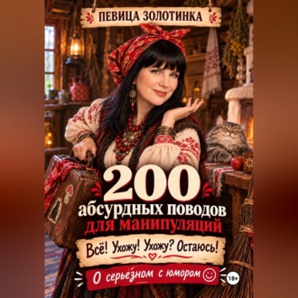 Обложка книги «200 абсурдных поводов для манипуляций»