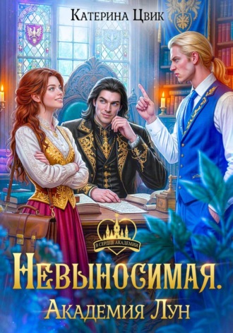 Обложка книги «Невыносимая. Академия Лун»