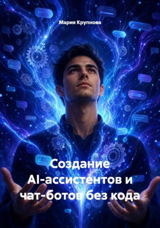 Обложка книги «Создание AI-ассистентов и чат-ботов без кода»